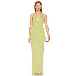 Baobab Grace Dress in Limoncello Medium New Womens Maxi Long Gown